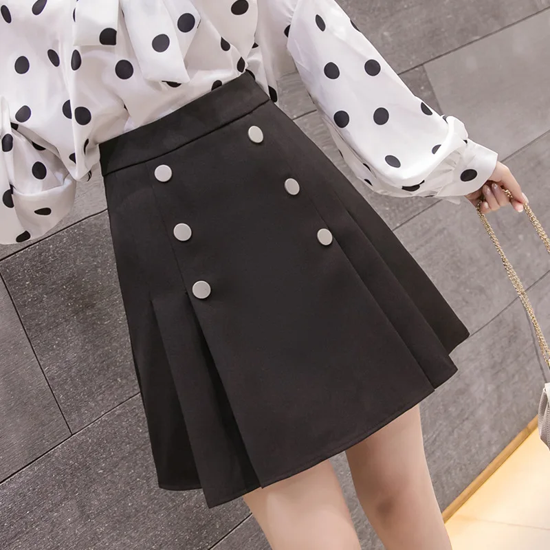 

Women skirt 2019 spring and summer women new skirt high waist wild lady skirt