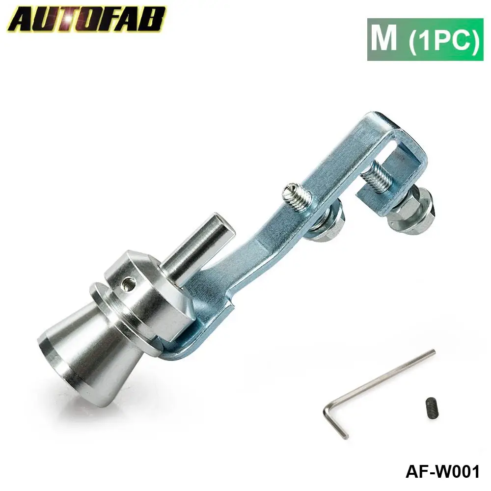 AUTOFAB Universal Car Turbo Sound Whistle Muffler Exhaust