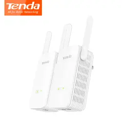 1 Пара Tenda PH15 PLC Модем Homeplug Powerline Адаптер 1000 Мбит Gigabit wi-fi Маршрутизатор 2 * Антенны Сетевой Адаптер Powerline