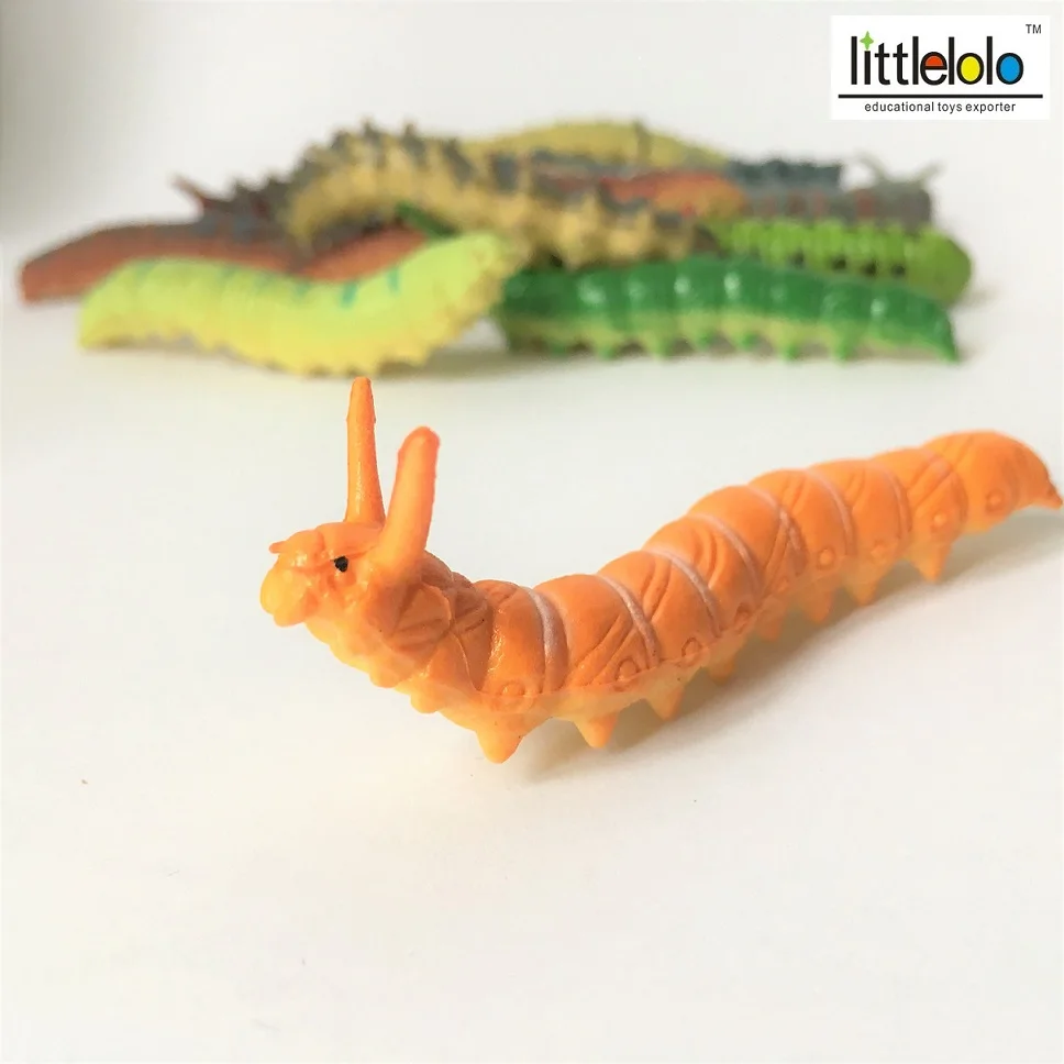 

educational toys simulation caterpillar model toy for biology class learning