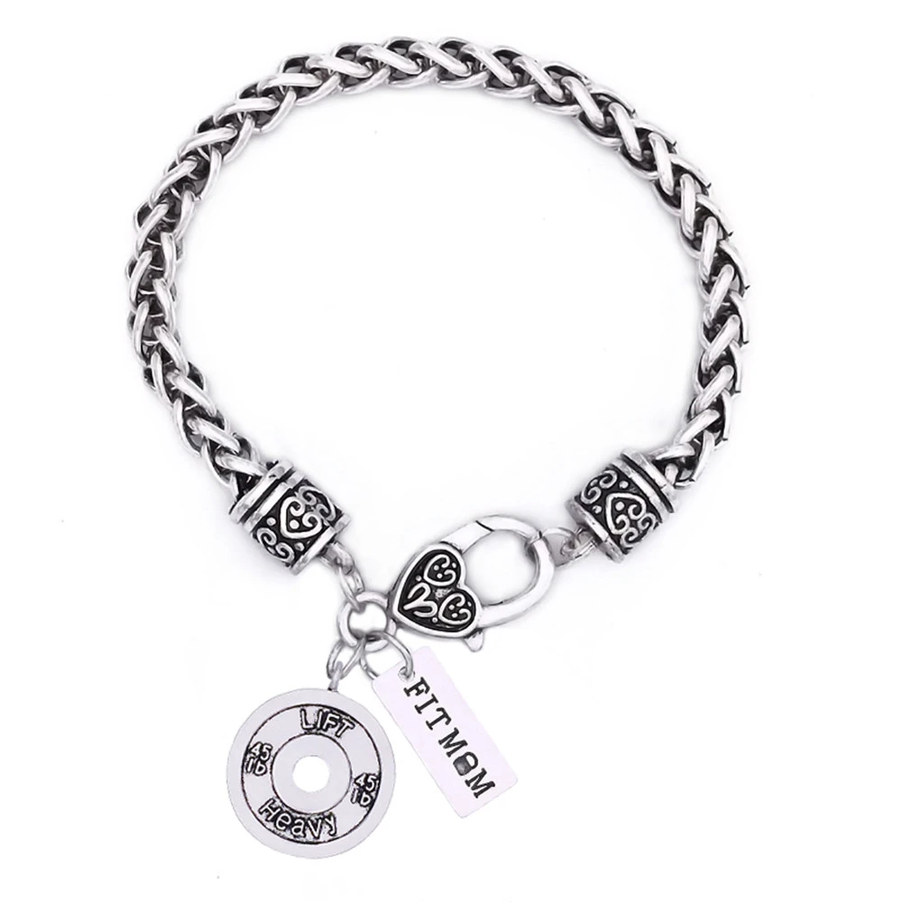 STRONG Love To Lift ~ Handstamped Bracelet ~ Motivational Fitness Jewelry