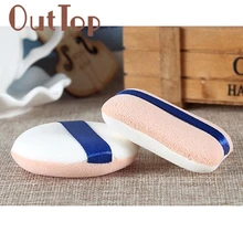 Изящные 2 шт. Макияж Puff Фонд косметические лице Губка пуховкой дропшиппинг