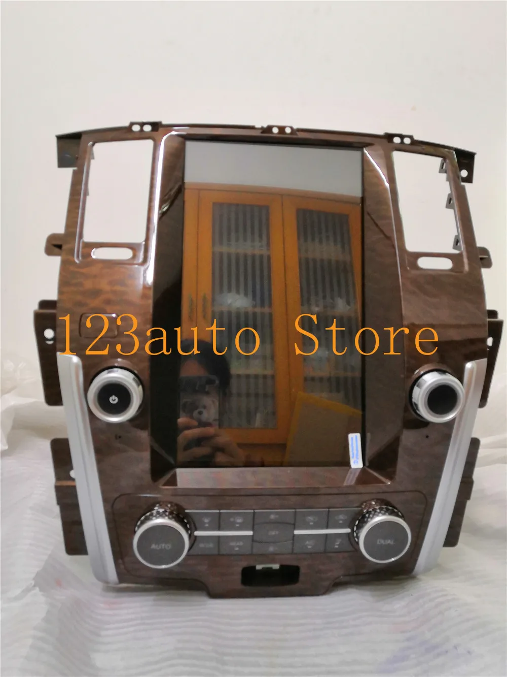 

13.6 inch vertical Tesla Style Android 8.1 auto Car DVD GPS Player naivigation for NISSAN PATROL 2010-2018 radio audio PX6 HDMI