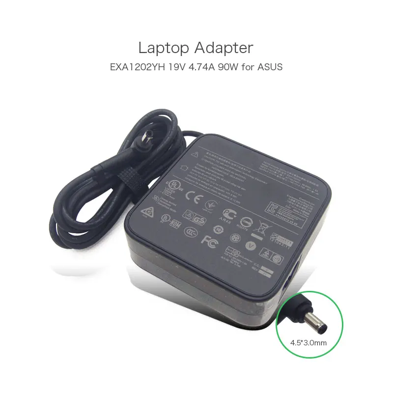 19v 4.74a 90w 5.5*2.5mm Laptop Power Adapter For Asus K550d F550d N56