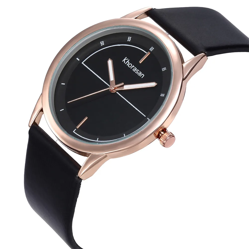 Reloj Mujer шикарные стильные женские классические кварцевые искусственная кожа