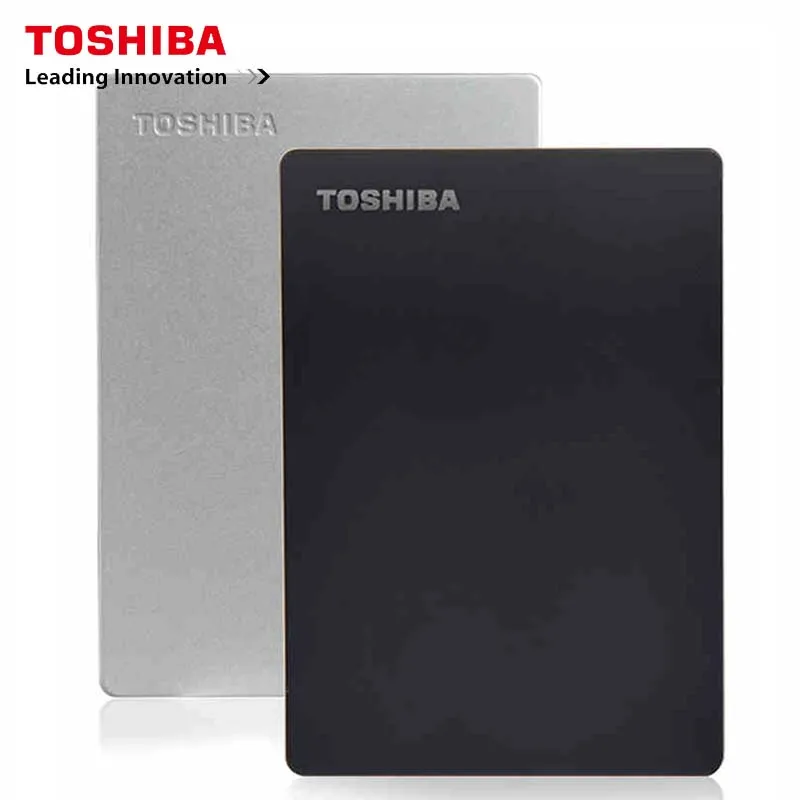 Оригинальный внешний жесткий диск Toshiba серии Slim 1 ТБ мобильный 2 5 дюйма
