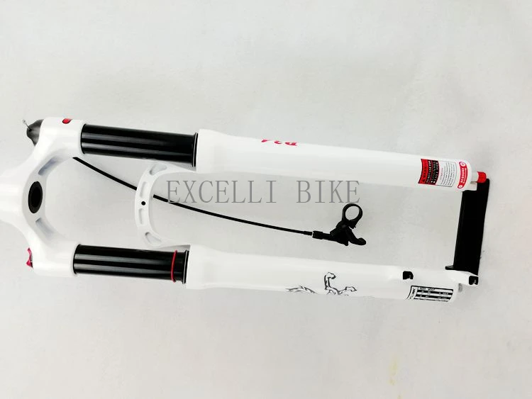 Excelli 26 27.5 29inch Air Shocking Fork Magnesium Titanium Moutain Bike Fork Disc Brake 100mm Travel Suspension Fork05