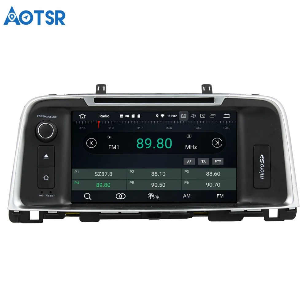 

Aotsr Android 8.0 7.1 GPS navigation Car DVD Player For KIA K5/OPTIMA 2015 multimedia radio recorder 2 DIN 4GB+32GB 2GB+16GB