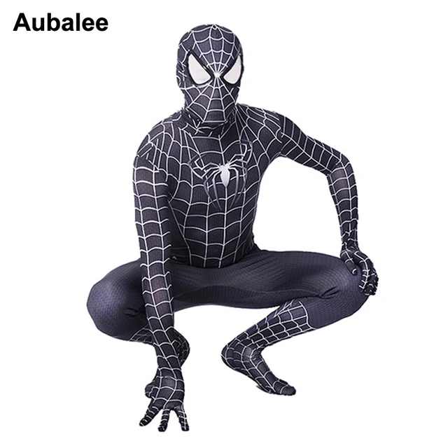 Disfraz de Spider-Man para adultos, traje de superhéroe Zentai, traje de  Venom, Catsuit, Disfraces de Halloween para hombres, vestido de lujo para  fiesta _ - AliExpress Mobile