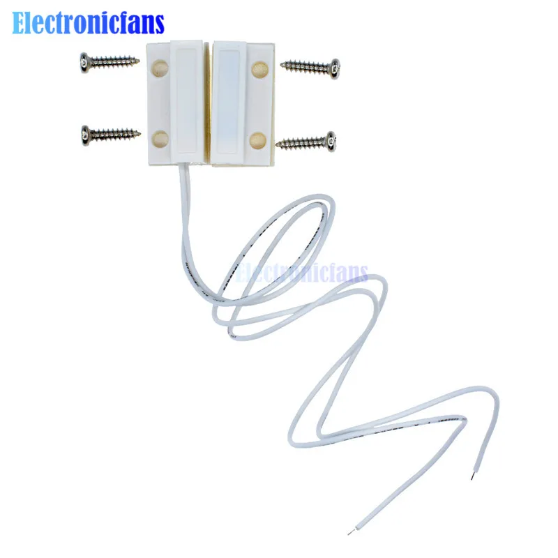 Проводной датчик открытия окон и дверей длина 330 мм 100 в|dc dc|nc magnetic switchnc switch |