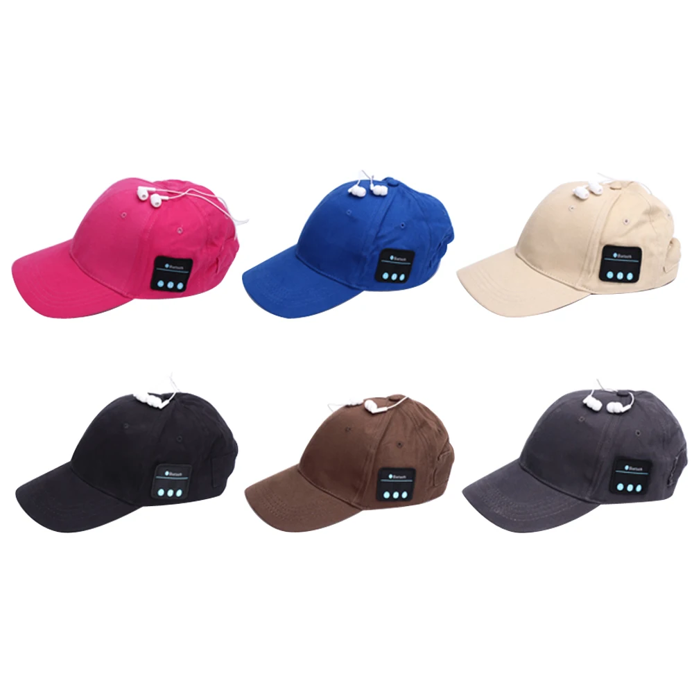 Earphone Hat Wireless Headphones Baseball Cap Headset Speaker Mic Bluetooth Headset Hat for