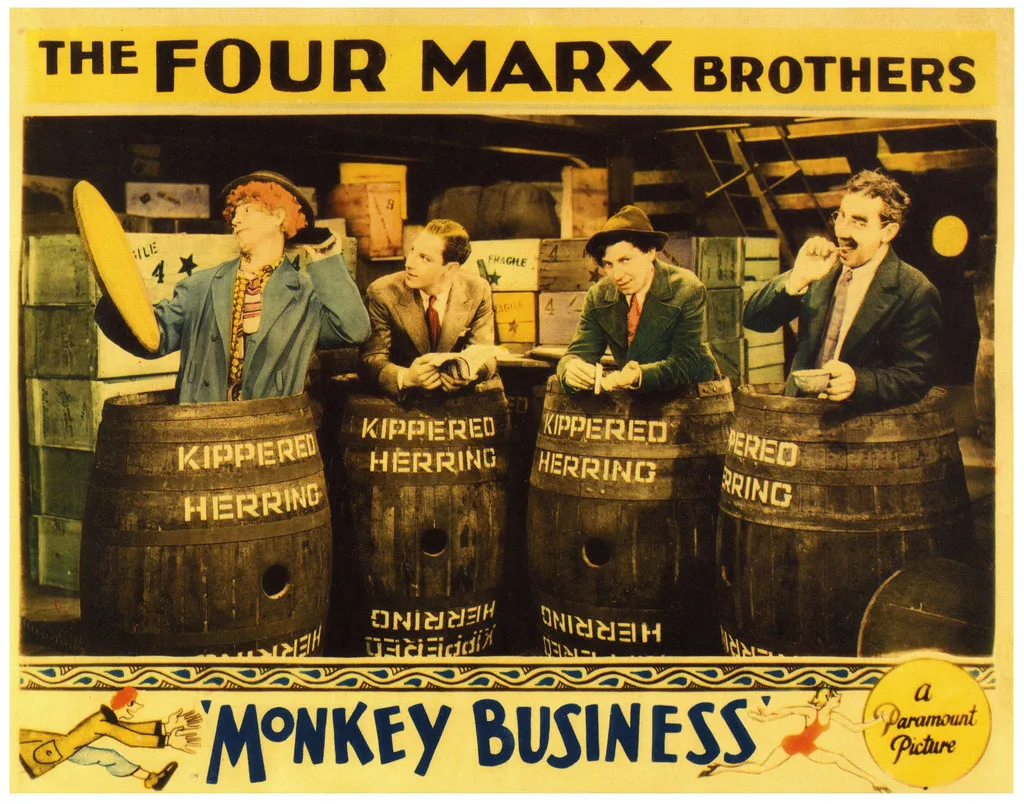 

Vintage Advertising Poster Movie Film Marx Brothers Classic Canvas Paintings Vintage Wall Posters Stickers Home Decor Gift