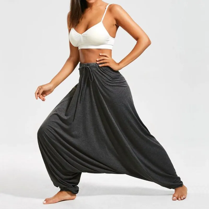 Harem Pants 2018 Women Oversized Casual Loose High Waist