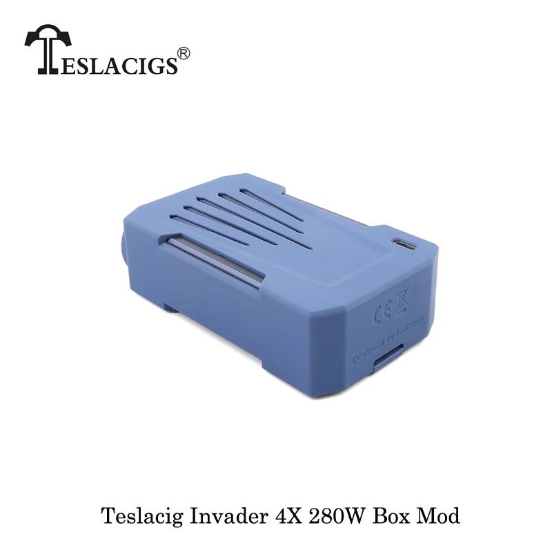 Electronic Cigarettes Teslacig Tesla Invader 4X 280W Box Mod Powered By Dual 18650 Battery Vape Vap