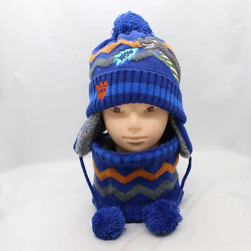 SUOGRY/Лидер продаж, лыжный Детский шарф, новинка года, брендовая вязаная зимняя шапка, вязанная шапка для мальчика, шапка, толстая шапка Skullies, женская шапка