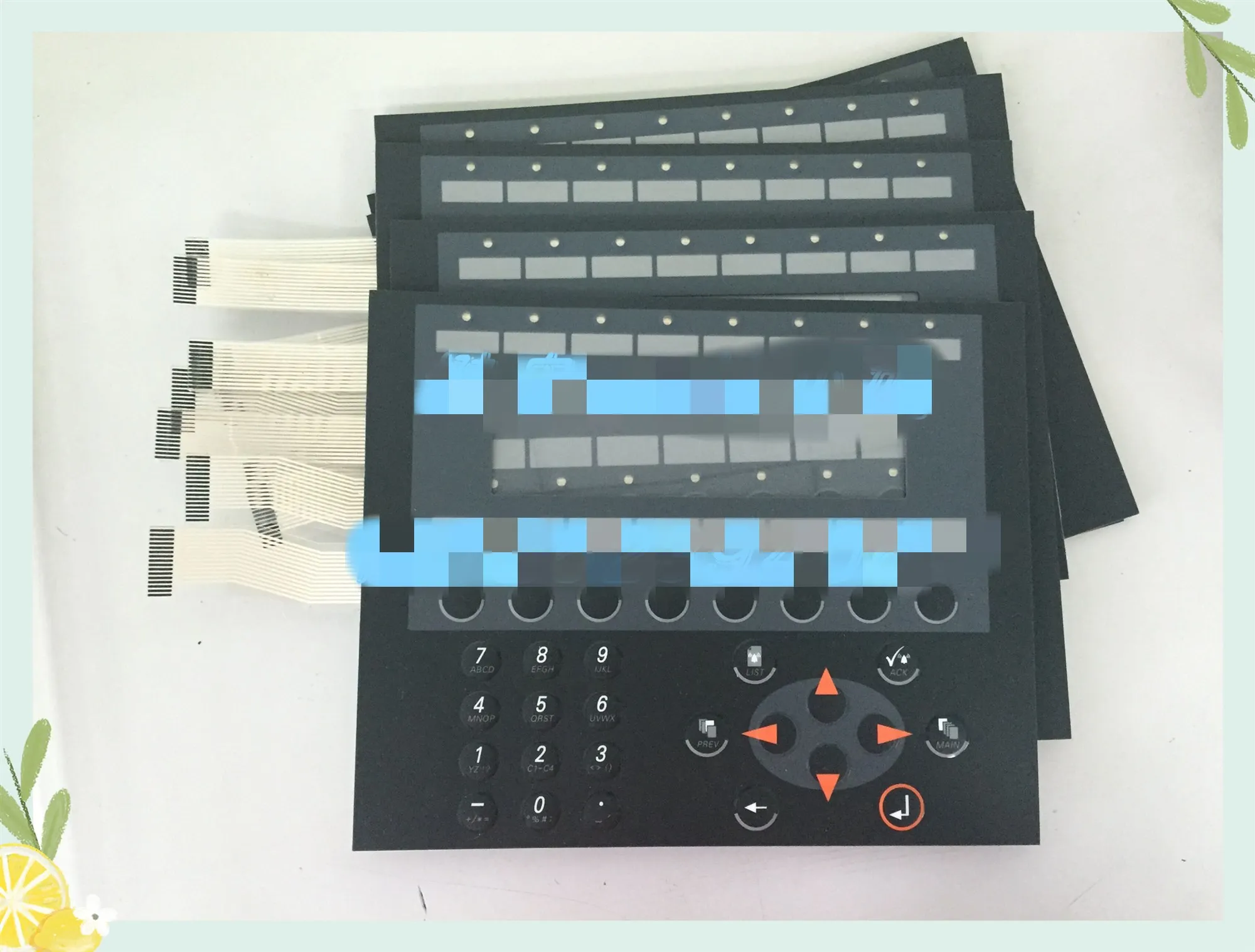 

For Beijer Membrane Keypad Switch MAC/MTA E300 02750 02750A 02750B Membrane Keyboard for Beijer E300 02750C 02750D