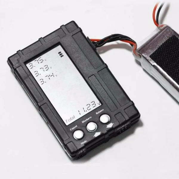 

3 In 1 Multifunction 2S-6S Discharger Voltage Tester Balancer for Li-Po Li-Fe Battery