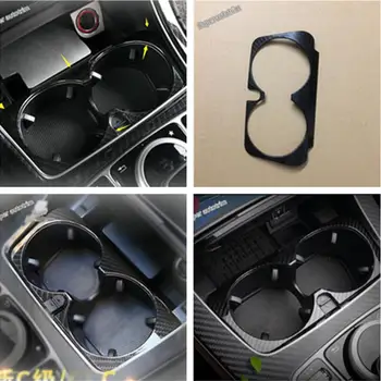 

Lapetus Front Seat Water Cup Holder Panel Cover Trim ABS Fit For Mercedes Benz C Class W205 2015 - 2019 / Accessories Interior