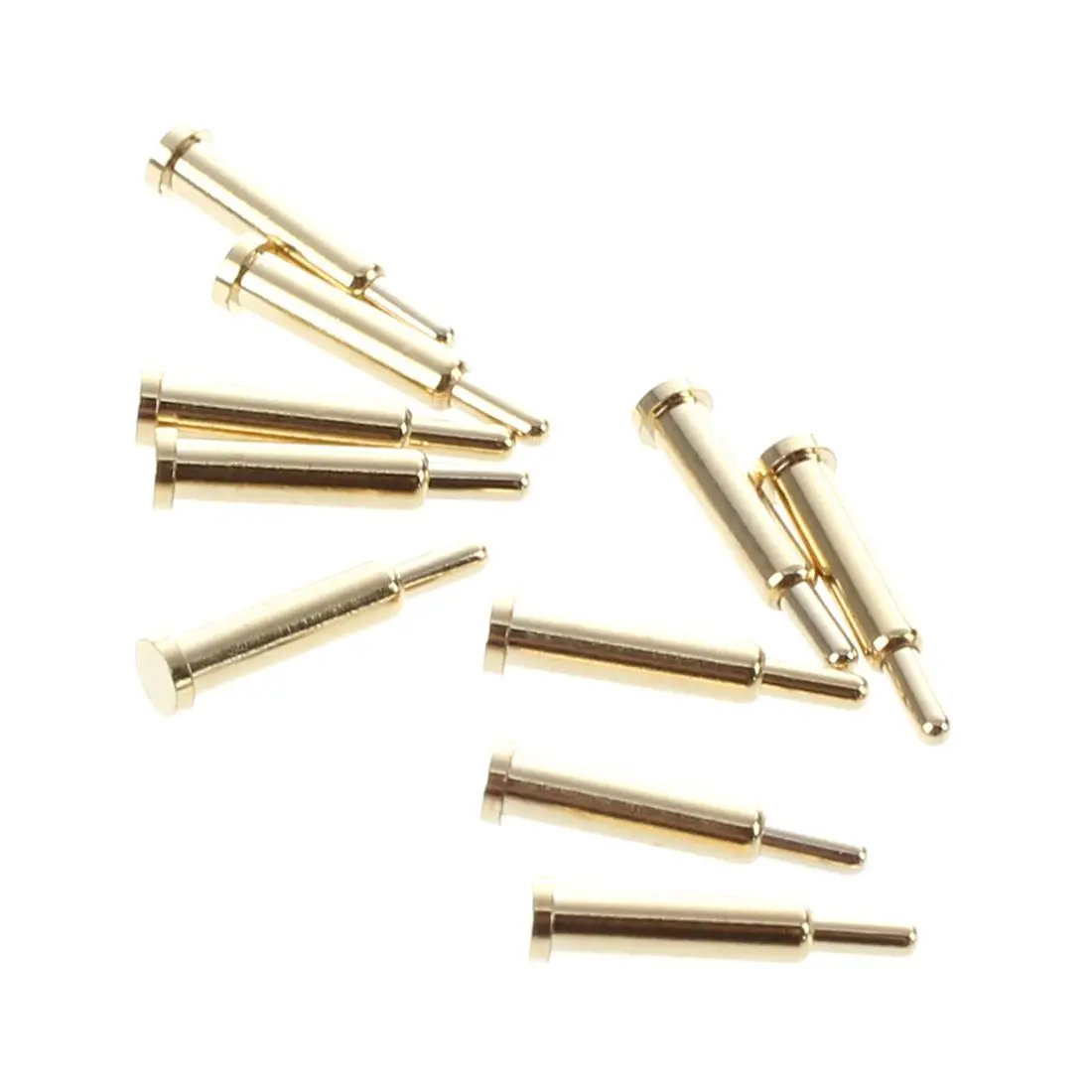 

Brand New 10 Pcs Spherical Tipped Spring Loaded Probes Testing Pins