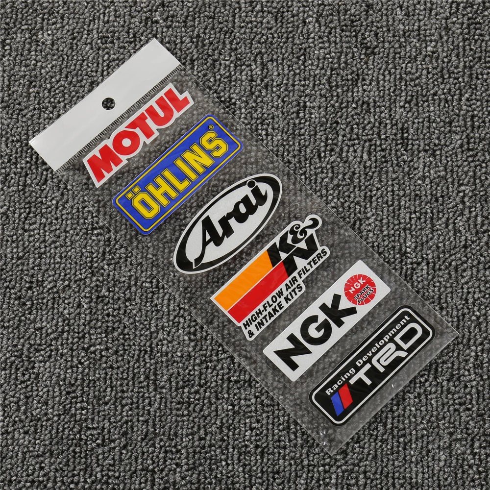 

1 Set Reflective Motorcycle Side Strip Bike Helmet Sticker Car Styling Vinyl Decal For YAMAHA KTM Kawasaki