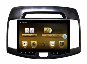 

9"Android 6.0! Car DVD PC Multimedia DVD Player GPS Navi Stereo Radio Fit Hyundai Elantra 2008 2009 2010 3G WIFI OBD DVR MAPS