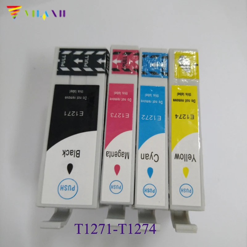 For Epson T1271 Ink Cartridge for Epson WorkForce 3520 645 630 633 635