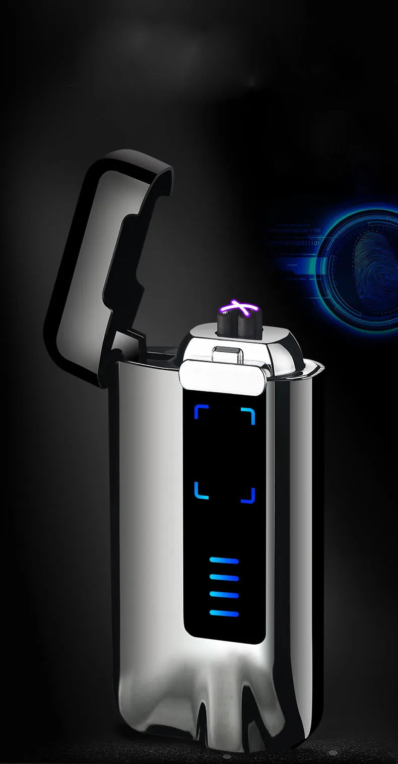 New Usb Electric Electronic Isolated touch cool pulse double arc visual charge lighter for Smoking
New Usb Electric Electronic Isolated touch cool pulse double arc visual charge lighter for Smoking