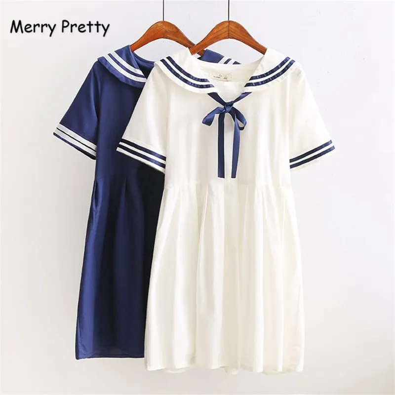Женское Хлопковое платье Merry Pretty милое летнее в консервативном стиле с коротким