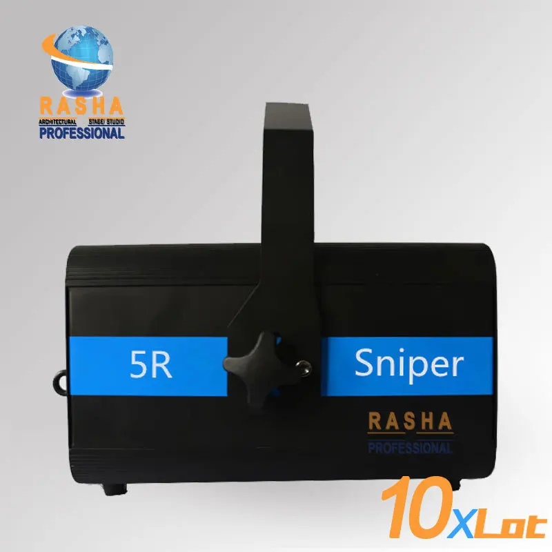 

10X LOT New Arrival 5R Sniper 3in1 Scan+Laser+Beam Stage Light With 17 Fixed Gobos & 3-facet Rotating Prism For KTV DJ Party