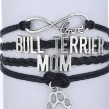 1 шт. бесконечно ручная работа браслет. металл очарование, воск шнур, кожаный браслет, модный драгоценный браслет Индивидуальный заказ 4112-2