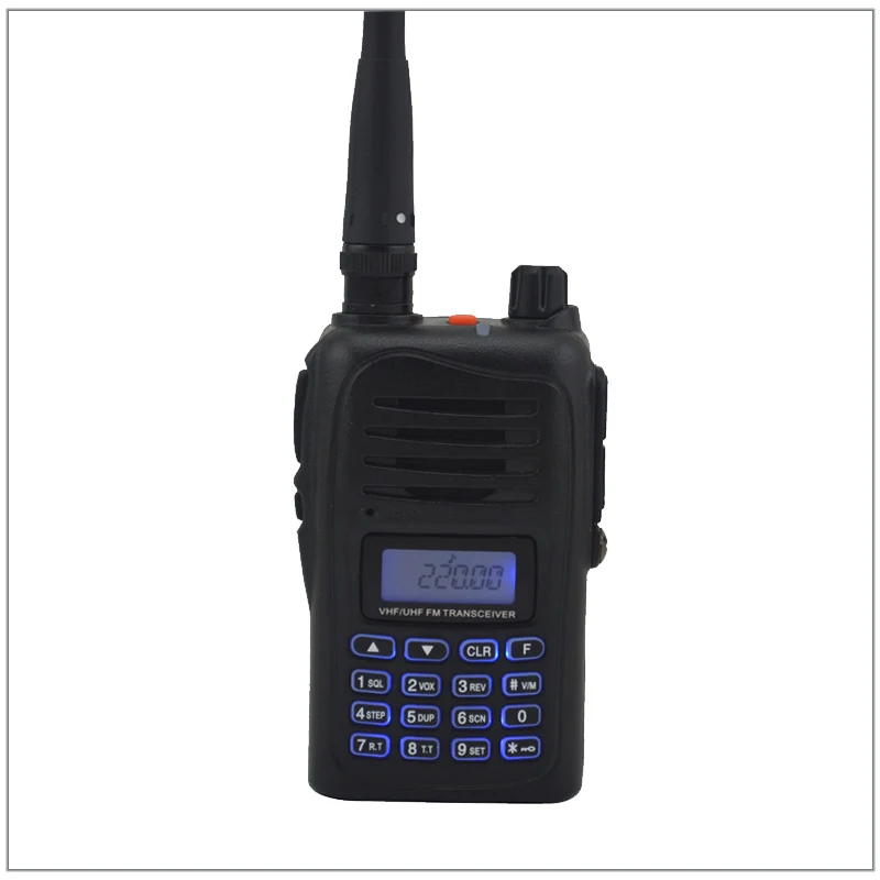 

136-260MHz 7W 199CH FM Portable walkie talkie Two-way Radio Transceiver 3022 Color Black