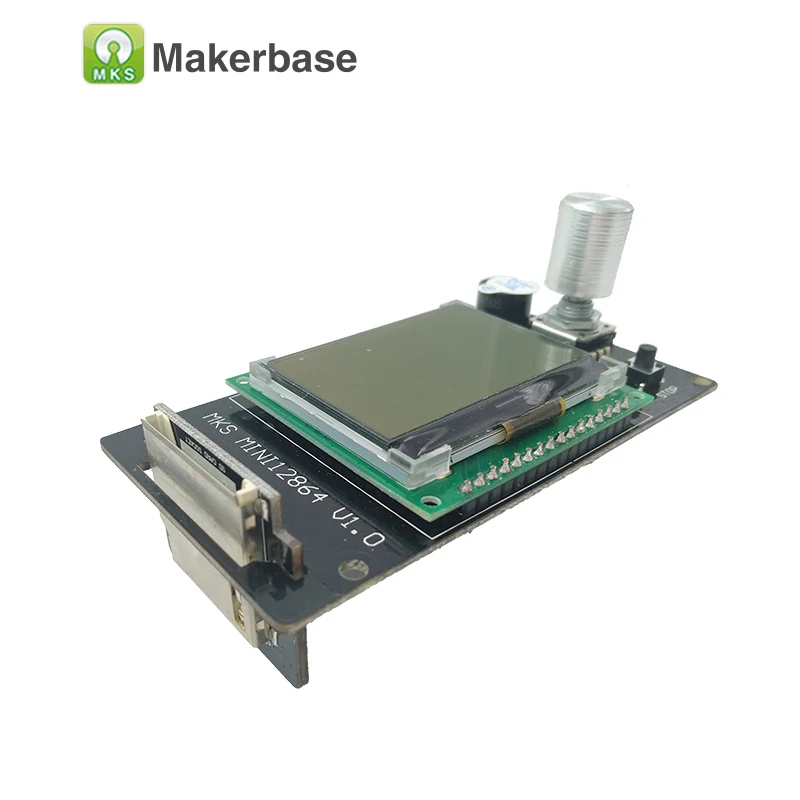 3d printer Reprap LCD MKS MINI12864LCD mini 12864 smart display Reprapdiscount controller Full Graphic for mother
