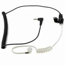 Retevis 3.5mm Headset Audio Plug Listen/Receiver Only Surveillance Air tube Earpiece for Motorola Walkie Talkie Speaker C9049A