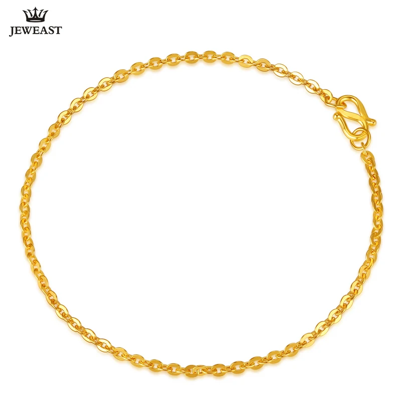 Jlzb 24k Pure Gold Bracelet Real 999 Solid Bangle Elegant O Shape Simple Fashion Trendy Clic Jewelry Hot New 2020 Bracelets Bangles Aliexpress Jlzb 24k Pure Gold Bracelet Real 999