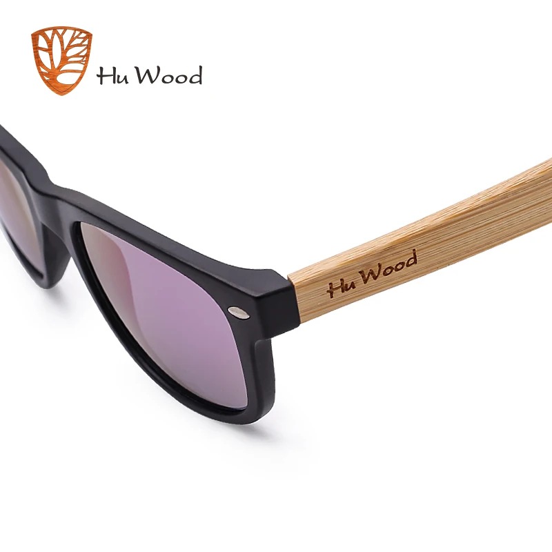 HU WOOD брендовые дизайнерские солнцезащитные очки для детей антибликовые ПК