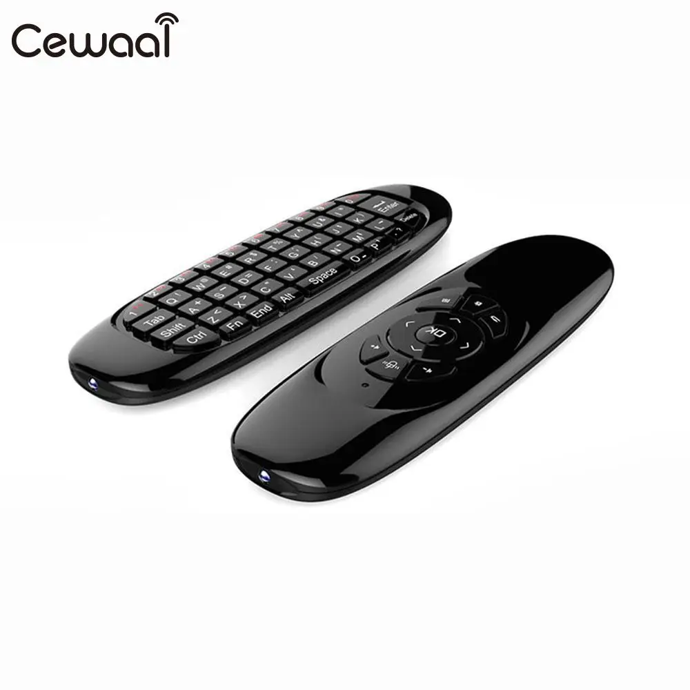 Cewaal горячая Распродажа C120-M 2 4 ГГц беспроводной гироскоп Fly Air mouse игровая