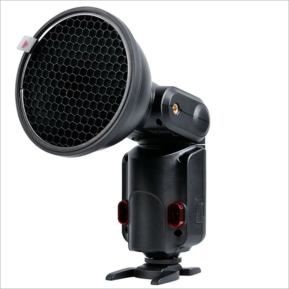 Godox-AD-S11-4-Colors-Filter-Gel-Pack-Honeycomb-Grid-Cover-Reflector-Kit-for-Witstro-Flash (5)