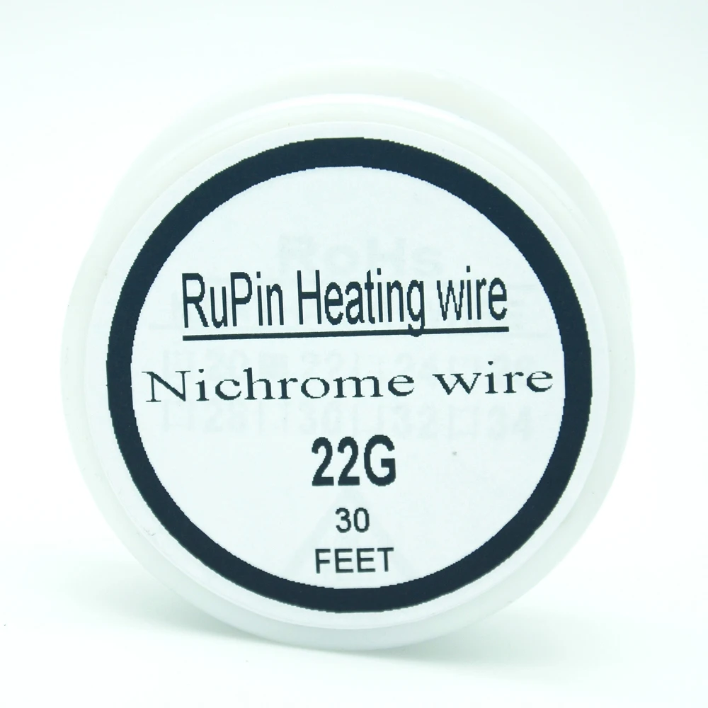 RuPin Heating Wrie Nichrome wire 22 Gauge 30 FT 0....