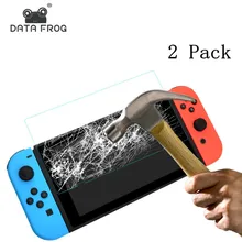 2 Pack 9 H Tempered Glass Display screen Protector For Nintend Swap Protecting Movie Cowl For Nintendo Swap NS Equipment 2017