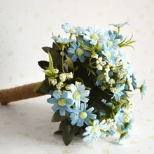 Букет ручной работы из полиэстера брошь букет свадебных цветов Свадебные букеты Buque De Noiva Boeket