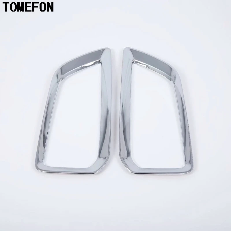 TOMEFON для Hyundai Kona Encino 2018 2019 ABS Хромированная передняя противотуманная фара выдувной