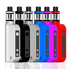 ECT Traveler 50W 2200mAh box mod ecig kit with 2ml Elfin tank atomizer kit vaporizer font