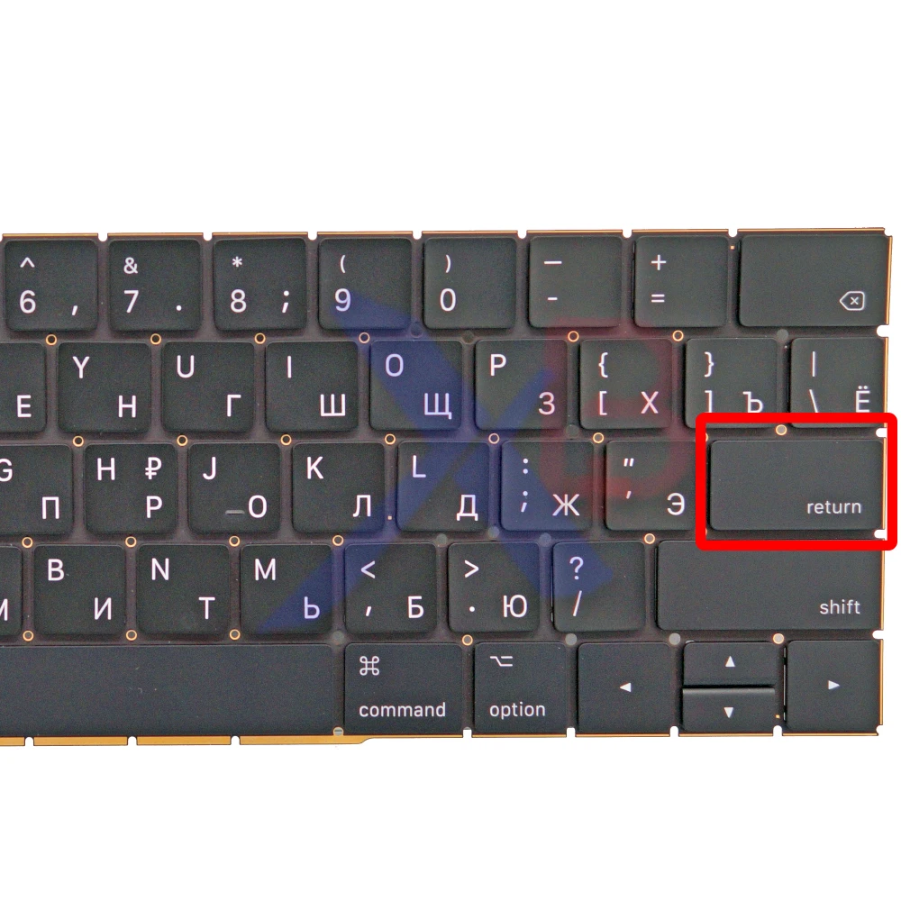Новинка для MacBook Pro 13 3 &quotRetina A1706 маленький ввод RS русская клавиатура 2016 2017 MLH12 MPXV2