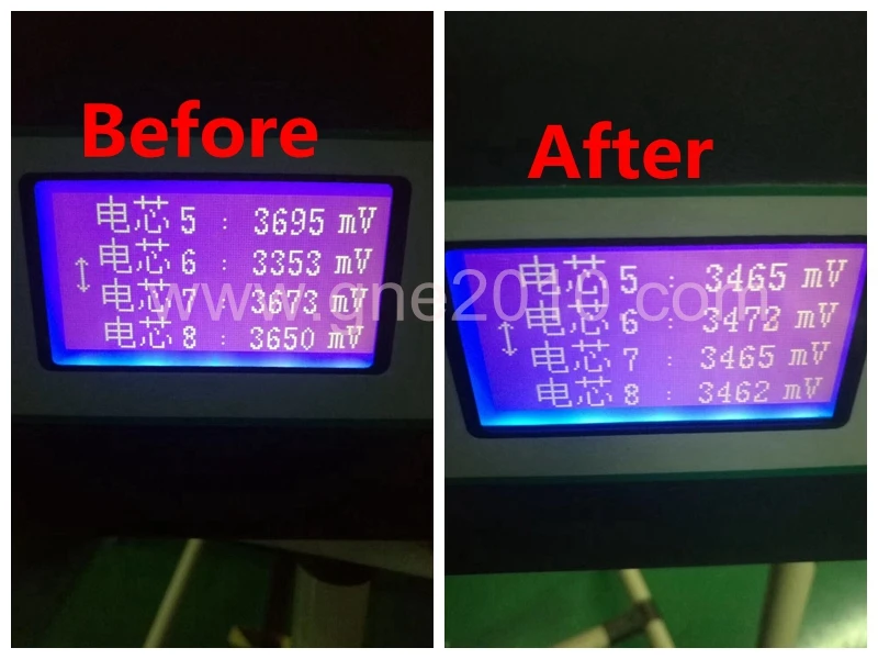 5 to 8th cell before and after_