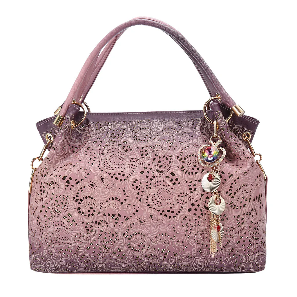 

OCARDIAN Women Hangbags Fashion Ladies Leather Openwork Handbag PU Leather Shoulder Bag Lady Crossbody Mini Bag 932010
