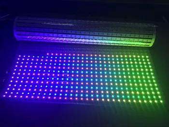 

60*30pixels RGB full color APA102C Flexible LED Pixel Panel Light DC5V;panel size:100cm*40cm