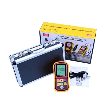 

Digital Ultrasonic Thickness Gauge tester GM100 1.2 to 200MM Sound Velocity Meter with aluminium retail box