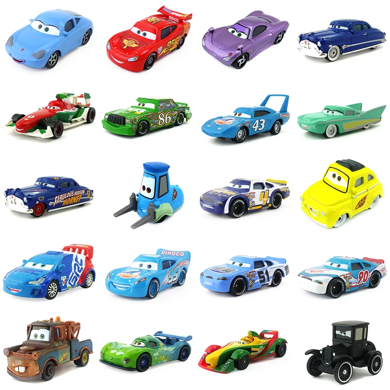 Игрушечные машинки Дисней Pixar 2 3 33 стили Lightning McQueen Jackson Storm литой металлический