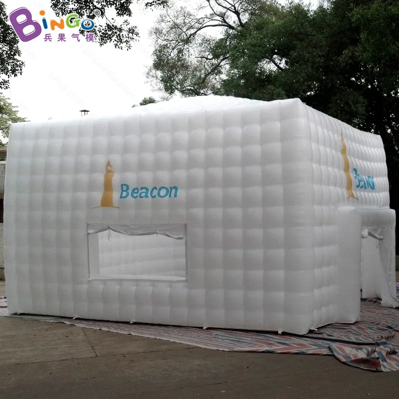  8X8X5 meters inflatable cube tent / inflatable ice cube tent / inflatable event tent toys