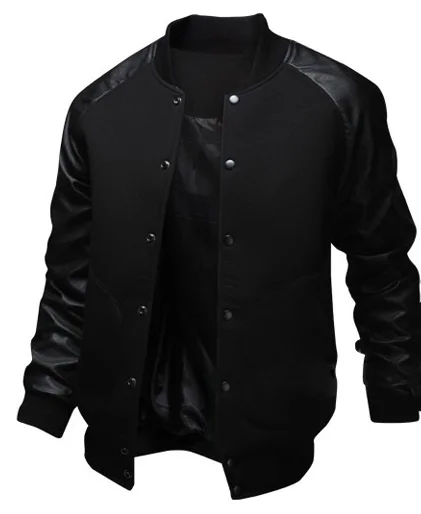 ZOGAA Men's Jacket Spring Autumn Patchwork Casual Coat Baseball Uniform Slim Men Brand Clothing Fashion Coats Male Outerwear